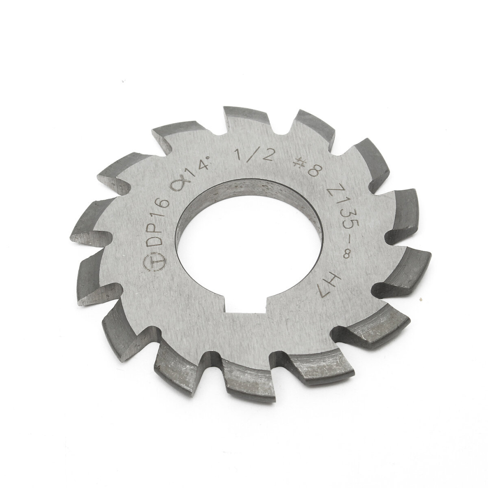 8Pcs Dp16 Pa14.5 Bore22mm #1-8 Hss Involute Gear Milling Cutter 600182741304
