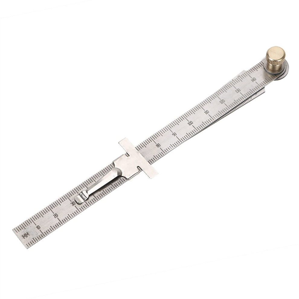 Stainless Steel Measuring Tool Wedge Taper Ruler 1-150Mm Feeler Gauges Bore Measurement 701622234582
