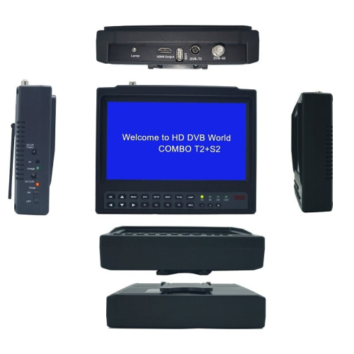 KPT-716TS DVB-S2 DVB-T2 Satellite Finder Meter HD Satellite TV Receiver MPEG-4 Modulator 2
