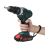 Cordless Impact Drill Driver High/Low 25+3 Gears Speed 2 Battery Set 5