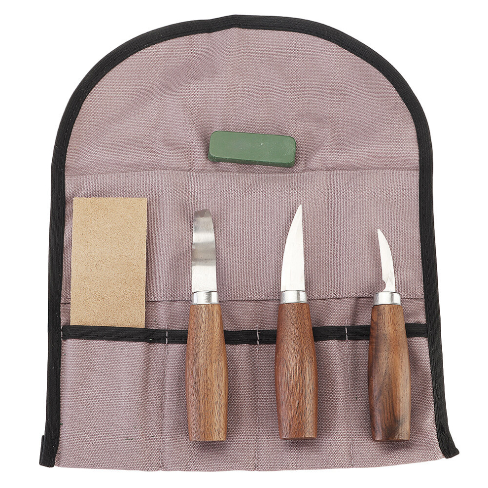 6Pcs Wood Carving Tools Set for Spoon Bowl Cup or General Chip Carving Kit for Beginners