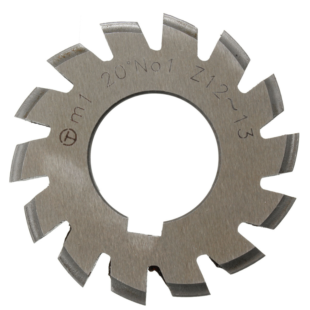 Module 1 Pa20 Bore 22Mm #1-8 Hss Involute Gear Milling Cutter 619241074093