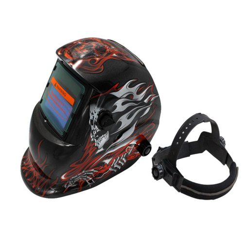 Oauee Welding Helmet Welder Mask Chameleon Large View True Color Solar Power Auto Darkening 4357