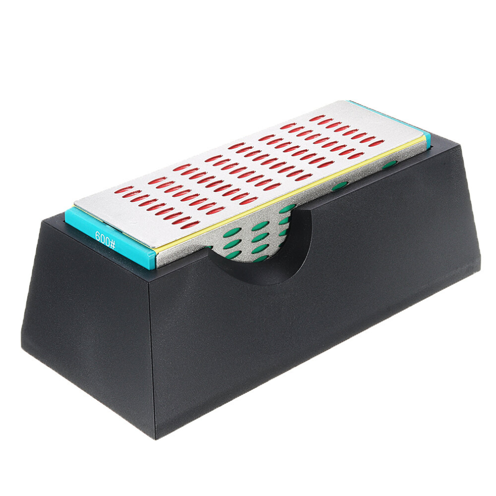 Four Side Knife Sharpener Cutter Sharpen Stone Corundum Whetstone Grindstone 200/300/400/600 Grit 6901249587588