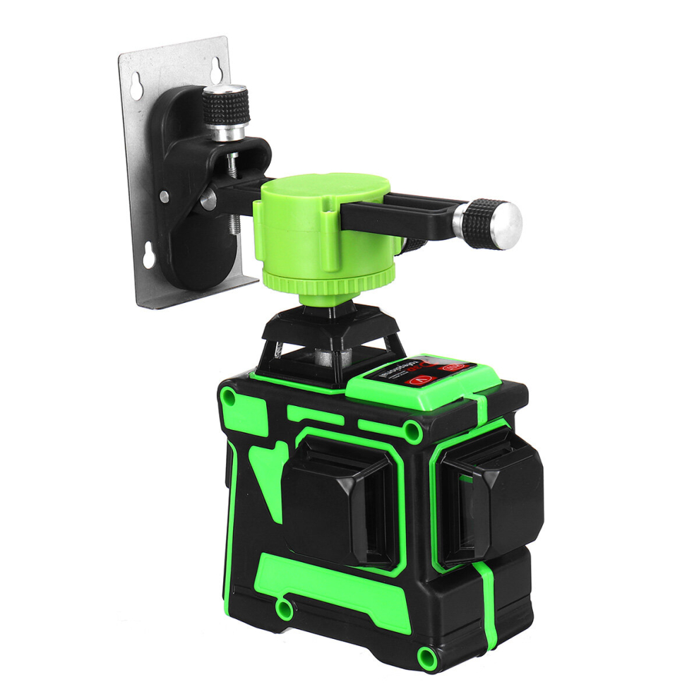 3D 12 Line Green Light Laser Level Digital Self Leveling 360 Rotary Measure 9356877121944