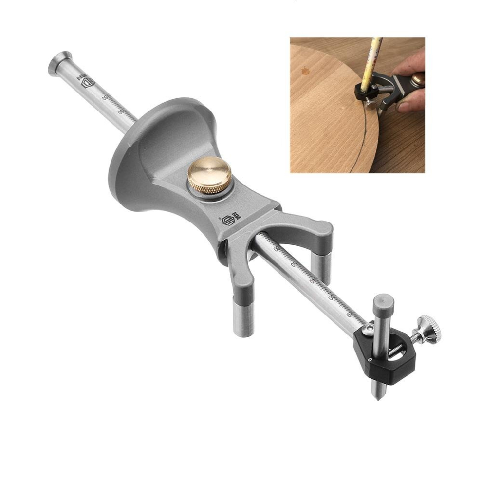 Hongdui Woodworking Linear Arc Scriber Tool Diy Scribe Tool Draw Circle Woodworking Tool 818265673842
