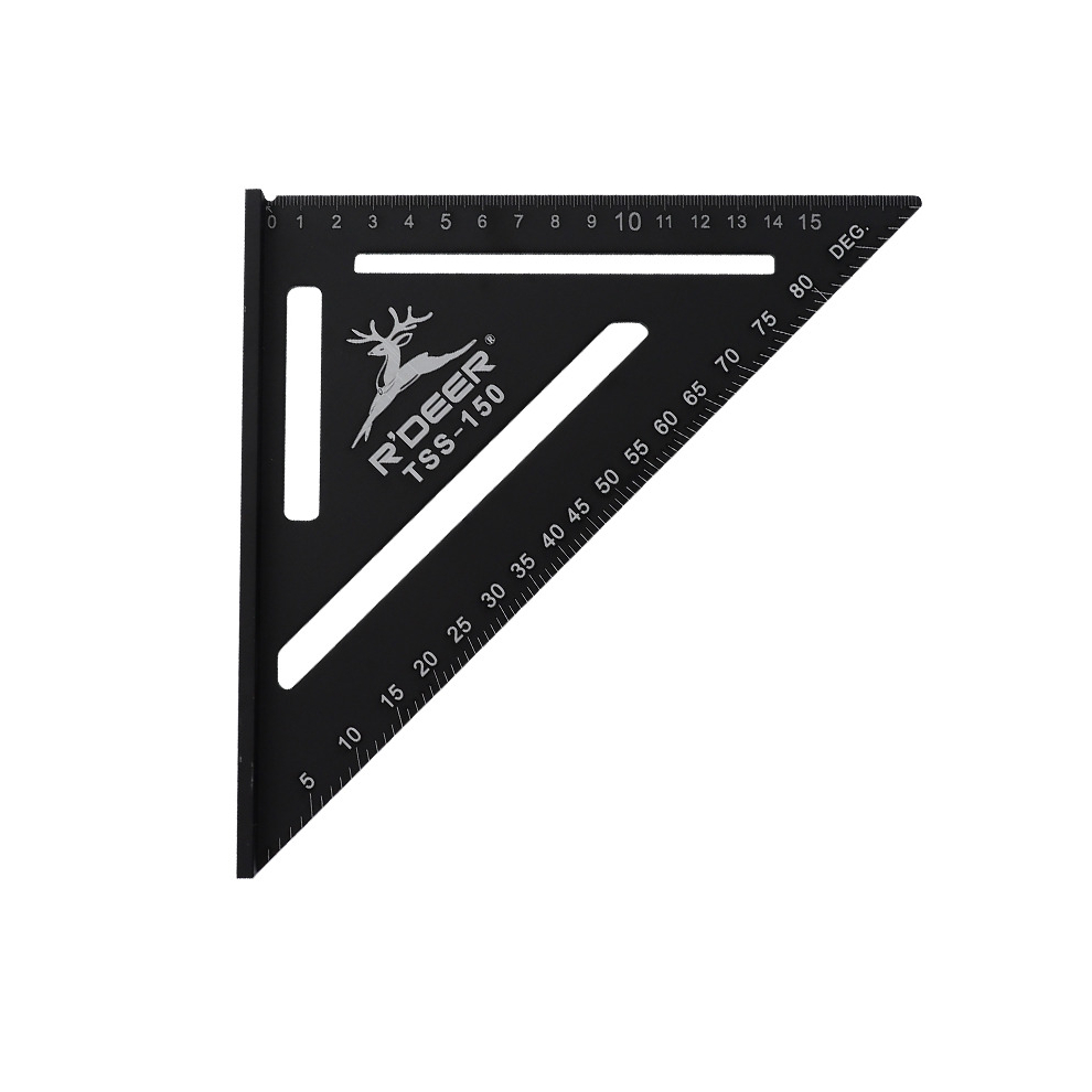 Triangle Ruler 150/300Mm Speed Square Aluminun Alloy Protractor Right Angle Tools Carpenter Woodworking Measuring Tools 6900056179702