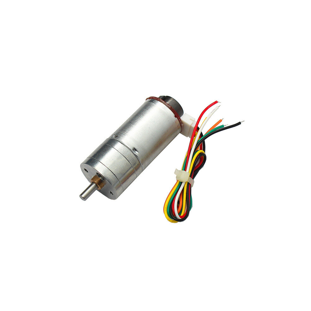 Chihai Motor Gm25-370 Dc Gear Motor 6V 100/210/300Rpm Encoder Motor 6900075629516