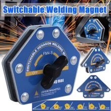 Switchable Arrow/Hexagon Welding Magnet On/Off Switch Magnetic Welding Holder