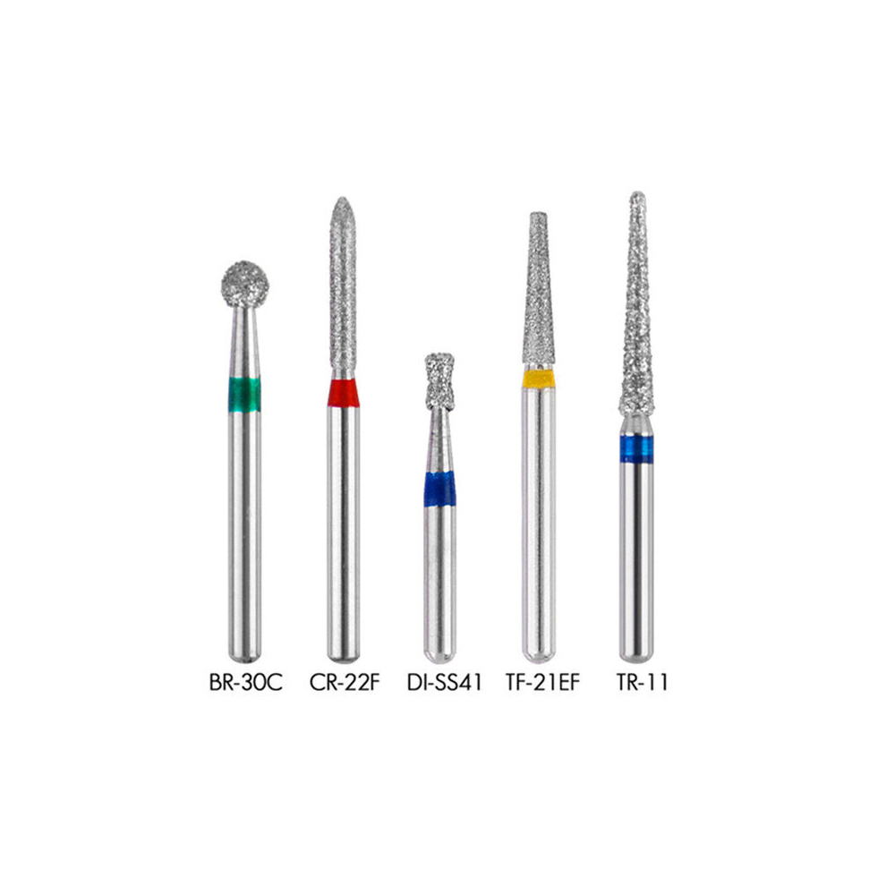 50Pcs Dental Diamond Burs Fg Diamond Burs 391281948809