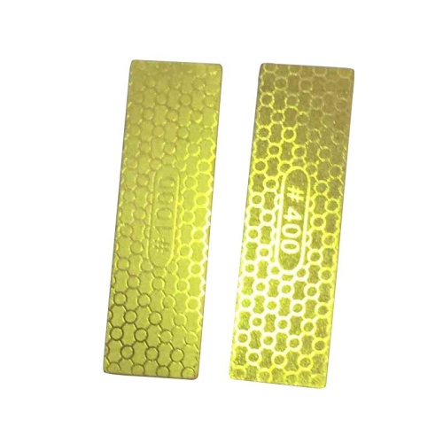 Double Dual Sided Diamond Whetstone Sharpener Cutter Sharpen Stone HT081 400#1000# 1