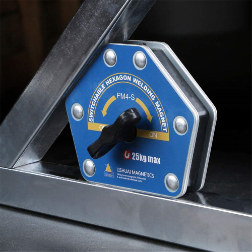 Switchable Arrow/Hexagon Welding Magnet On/Off Switch Magnetic Welding Holder 2