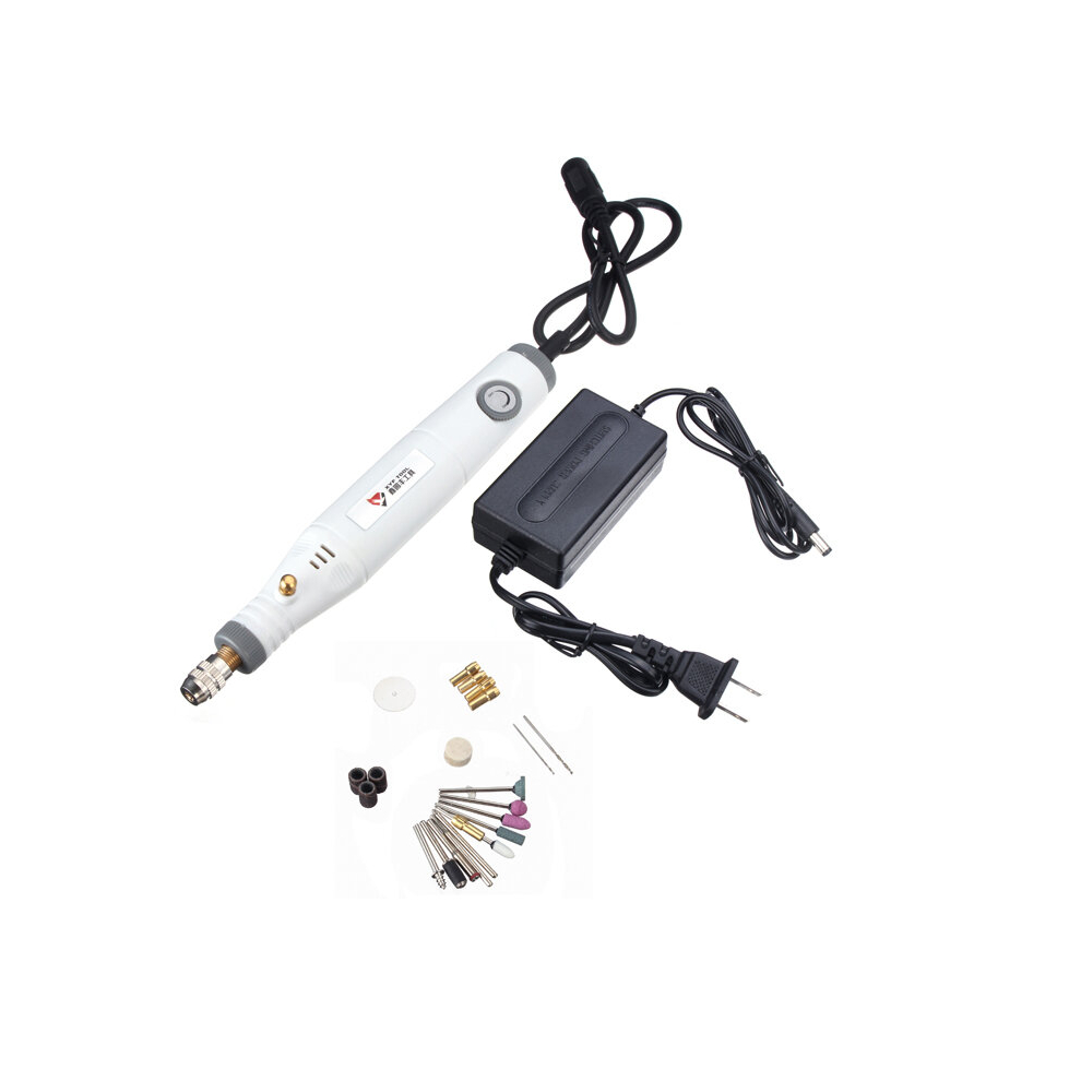 18V Electric Polisher Rotary Tool Mini Drill Set Hand Grinder Sander Craft Engraving Tool 791177551999