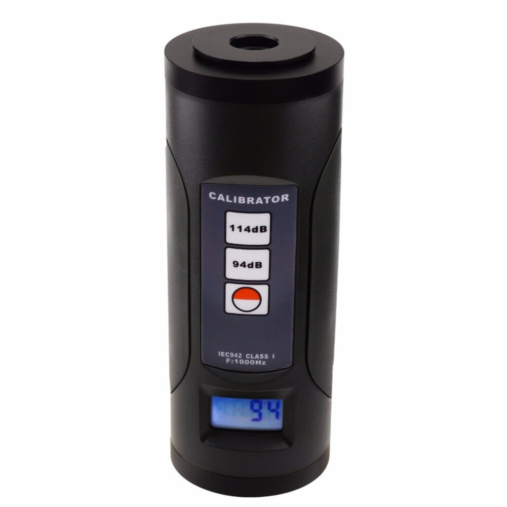 Nd9b Digital Sound Level Meter Calibrator Professional Noise Decibel Tool 94Db & 114Db For 1/2 And 1" Inch Microphone" 6901250661482