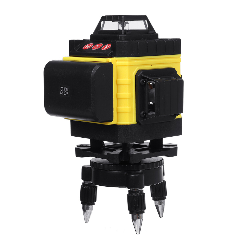 12/16 Line 4D Green Light Laser Level 6000Mah Large Battery Capacity Digital Self Leveling 360 Rotary Measure 6900074812841