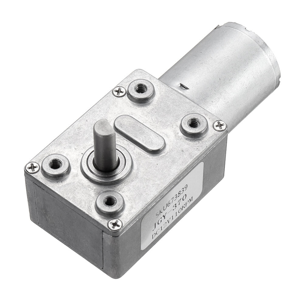 Machifit Dc 12V 35/60/65/110/220Rpm Worm Gear Motor Reduction Motor 6900206300826
