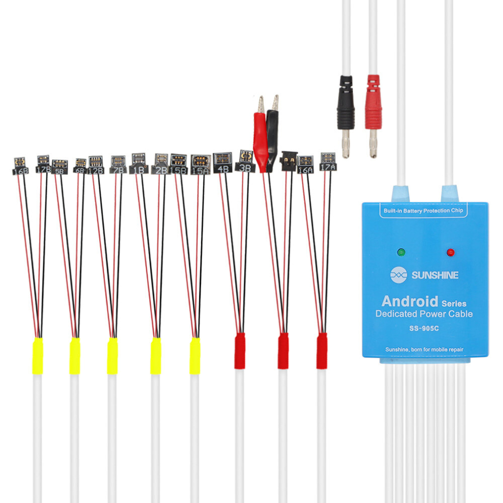 Sunshine Ss-905C Phone Power On/Off Service Dc Power Supply Current Testing Cable Line For Samsung Huawei Oppo Vivo Meizu Boot 6901250852859