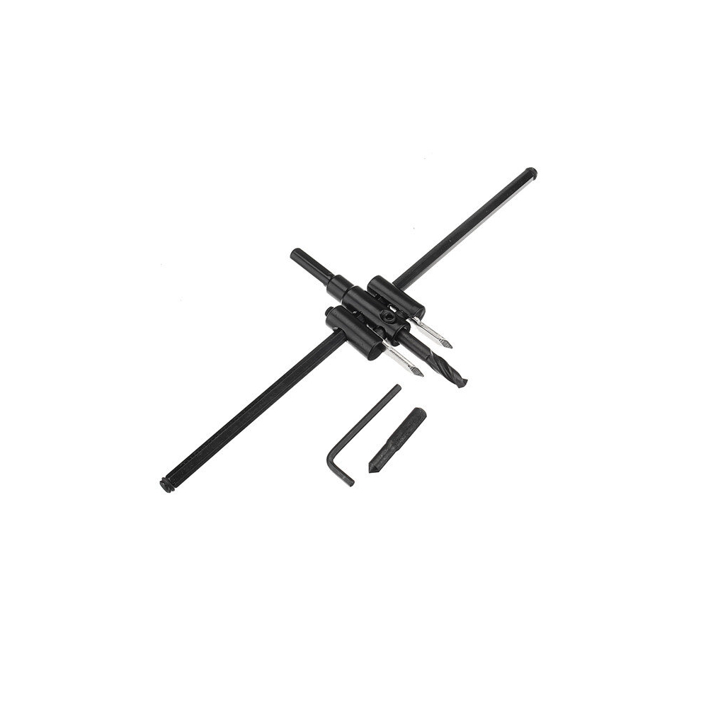 Adjustable 40-300Mm Circle Hole Saw Cutter Wood Drywall Drill Bit Saw Round Cutting Tool 603986542245