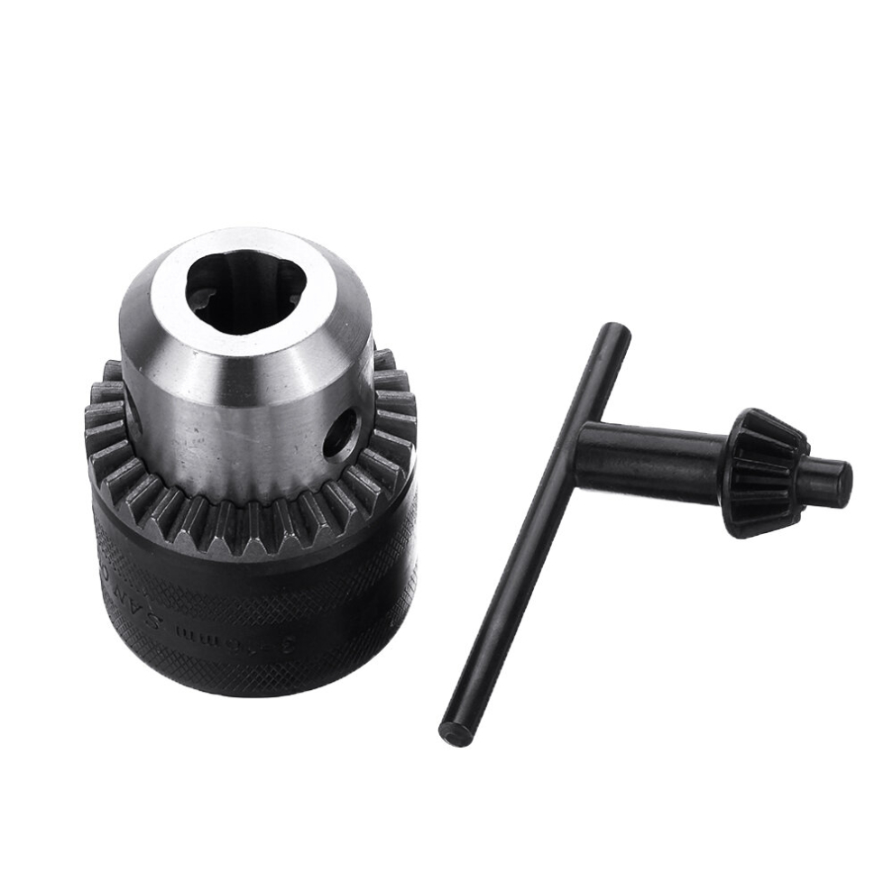 San Ou 3-16Mm Keyed Drill Chuck 5/8-16 Unf Thread Mount Drill Chuck Adapter 6901250829882