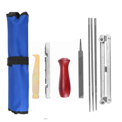 Chain Saw Teeth Sharpener Woodworking Sharpening File Guide Bar Depth Gauge Tool 2