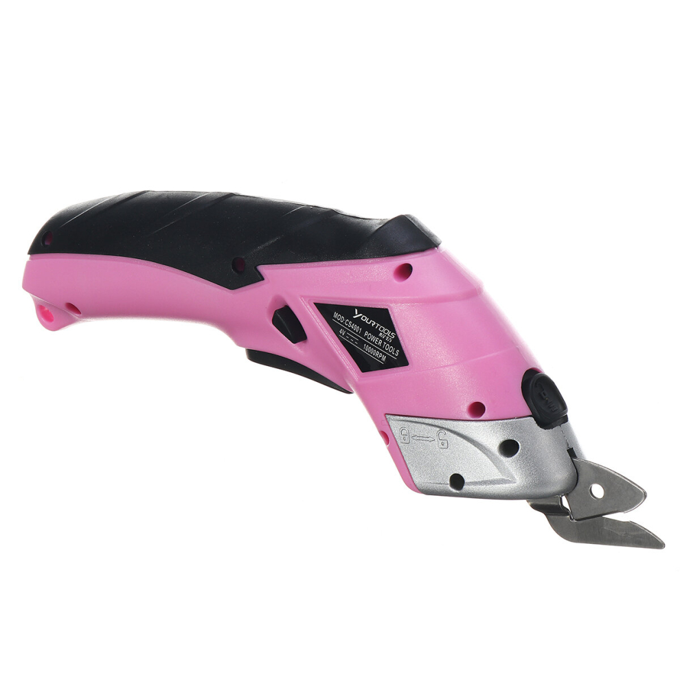 Usb Rechargeable Potable Electric Scissor Auto Cutter Cordless With 2 Blades Simplicity Household 6906140441106