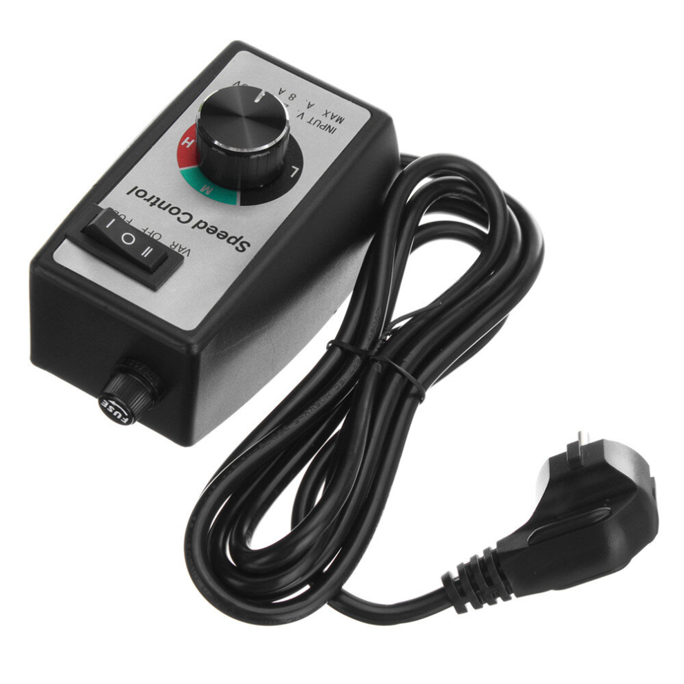 8A 220V-240V Ac Variable Dial Router Motor Speed Controller Control Motor Rheostat 122 X80x50mm 791177552767