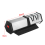 Red or Black Electric Knife Sharpener 2-Stage Diamond Ceramic Coated Sharpening System 9