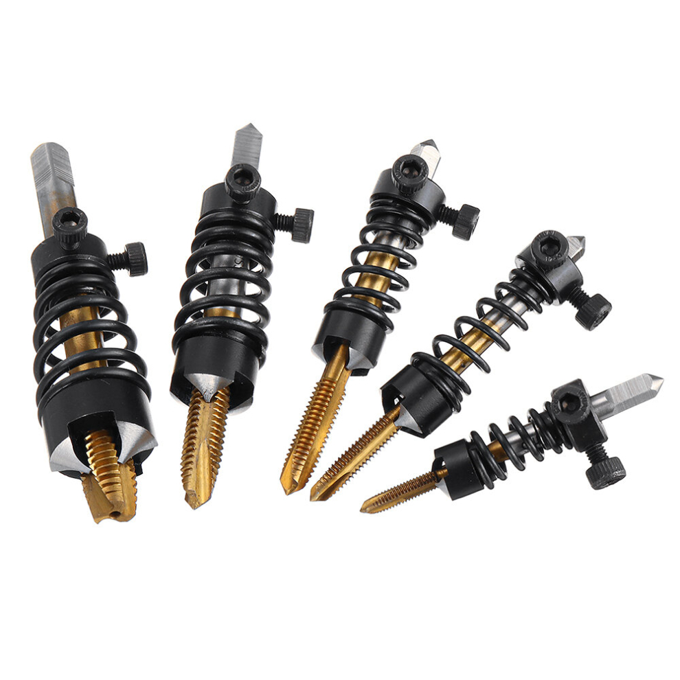 Drillpro Hss Deburring Tap Chamfer Tool Tapping Chamfering Burr Removal Tools Screw Tap 8258486918117