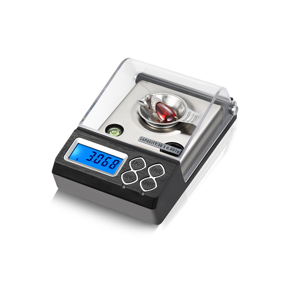 30/0.001g High-precision Electronic Gigital Carat Scale Laboratory Lipstick Diamond Jewelry Scales