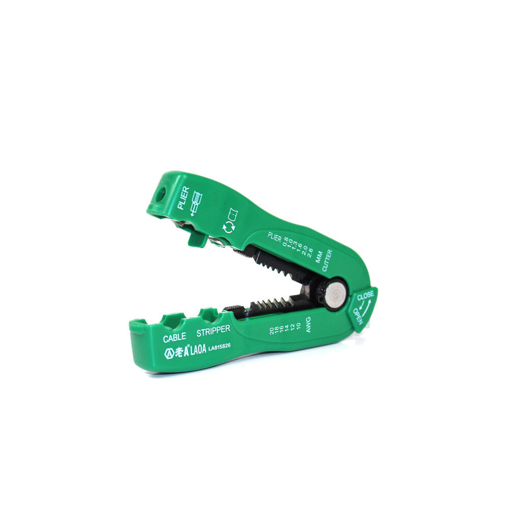 Laoa La815826 Multifunctional Wire Stripper Portable Handheld Stripping Pliers 791177486956