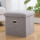 Multifunctional Foldable Fabric Storage Stool Bench Box Foot Stool Folding Chair 3