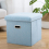 Multifunctional Foldable Fabric Storage Stool Bench Box Foot Stool Folding Chair 4