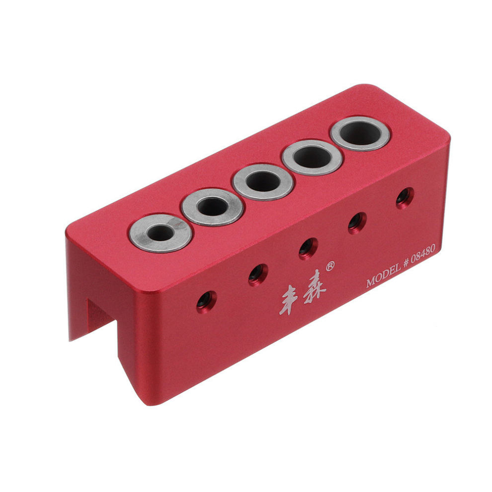 Drillpro 08480 6/7/8/9/10Mm 90 Drill Straight Angle Guide Bit Doweling Jig Woodworking Tool 6900619881905