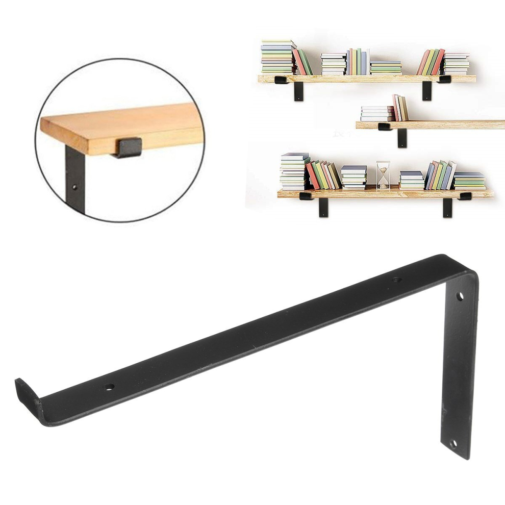 20/25/20Cm Rustic Scaffold Board Wall Shelf Bracket Heavy Duty Industrial Shelving Brackets 6900054500393