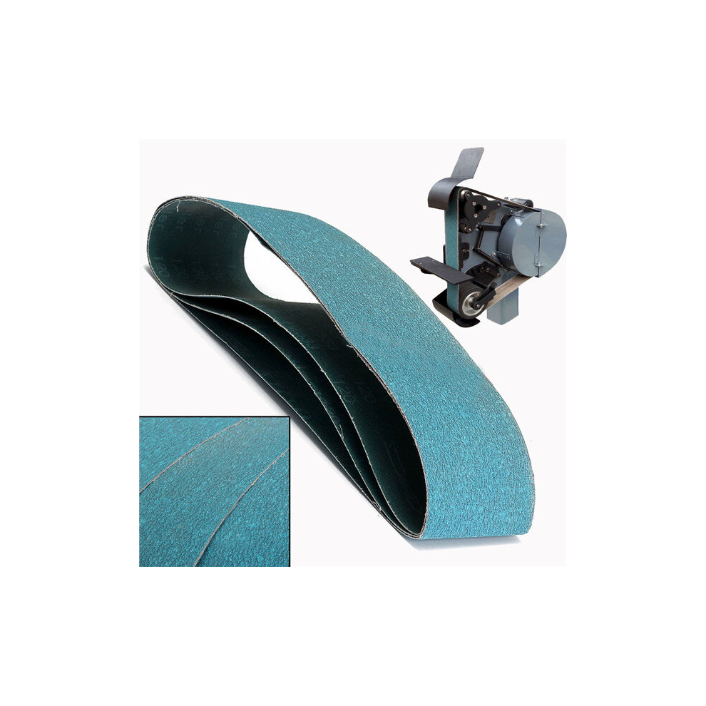 3Pcs 915X100mm 120 Grit Abrasive Sanding Belts Metal Grinding Sanding Belts 8909694657984