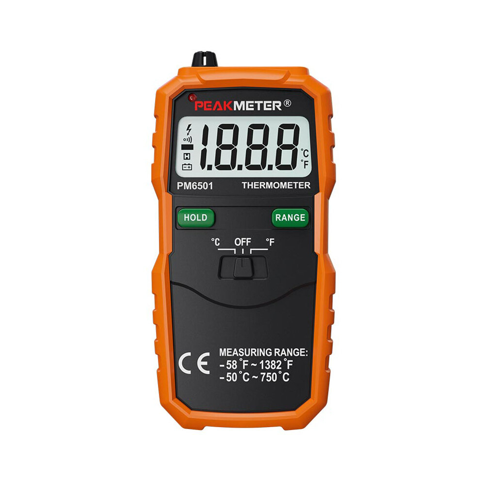 PEAKMETER PM6501 Professtional LCD Display K Type Digital Thermometer Temperature Meter Thermocouple
