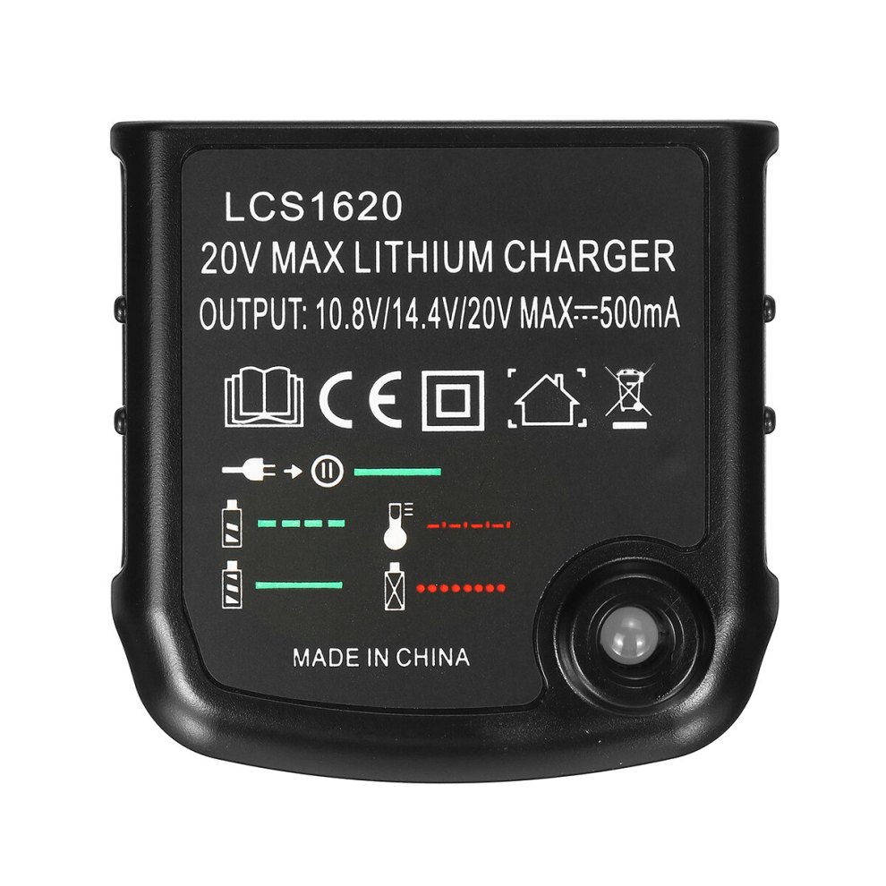 Charger For Black & Decker Lcs1620 20V Power Tool Battery Adapter Lithium Ion Charger 8118264403795