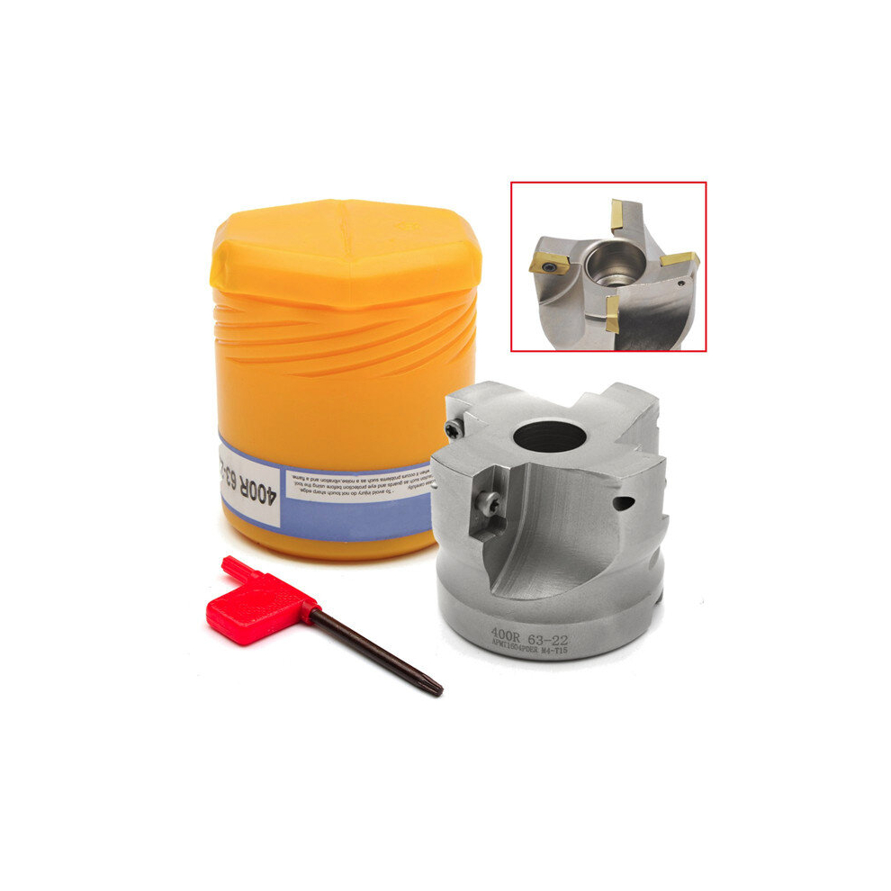 Rap 400R-63-22-4F Turning Tool 75 Degree Lathe Tool Holder With Wrench For Apmt1604 Insert 791177565026