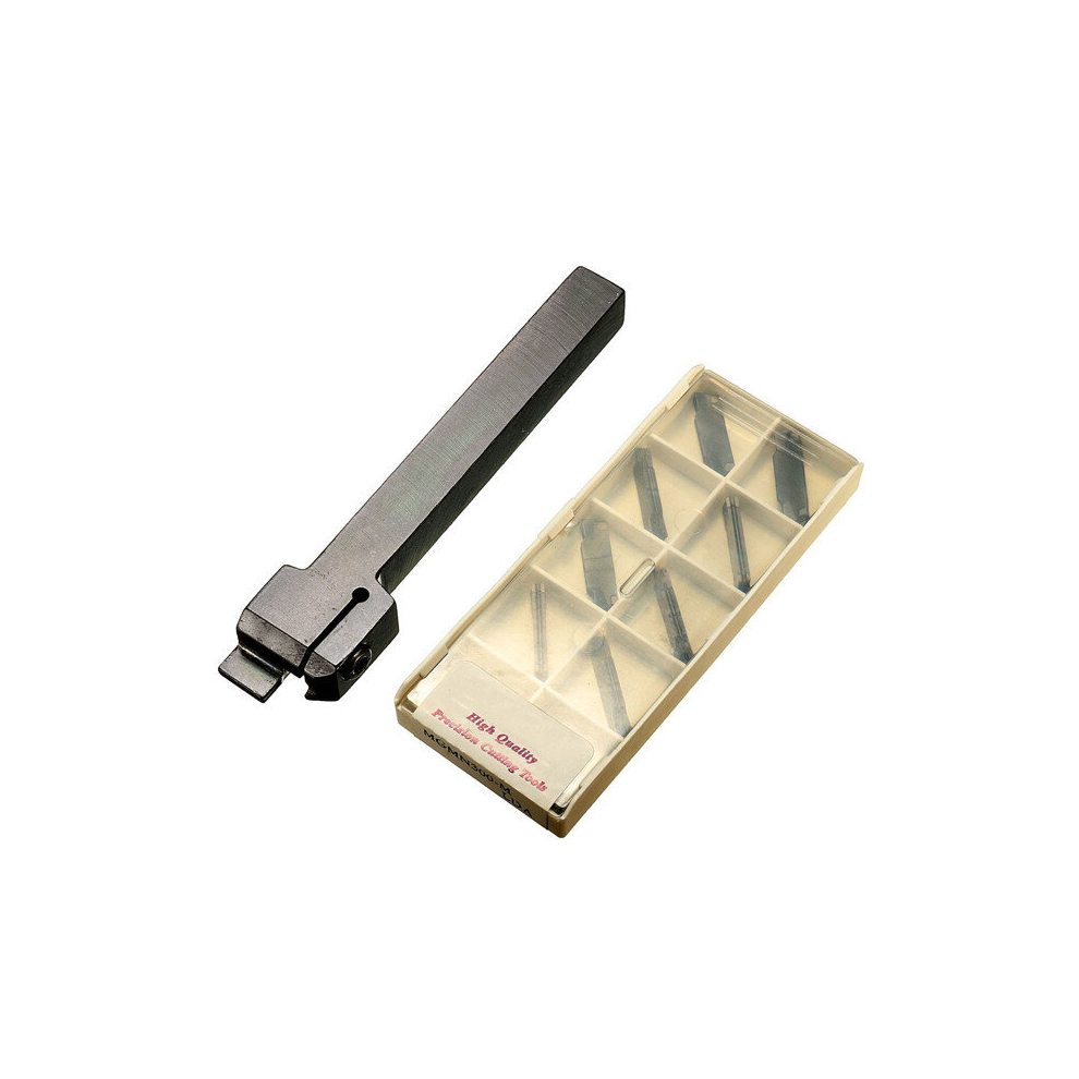 Mgehr 1212-3 12*12*100Mm External Grooving Lathe Tool Holder With 10Pcs Mgmn300 Insert 300742231626