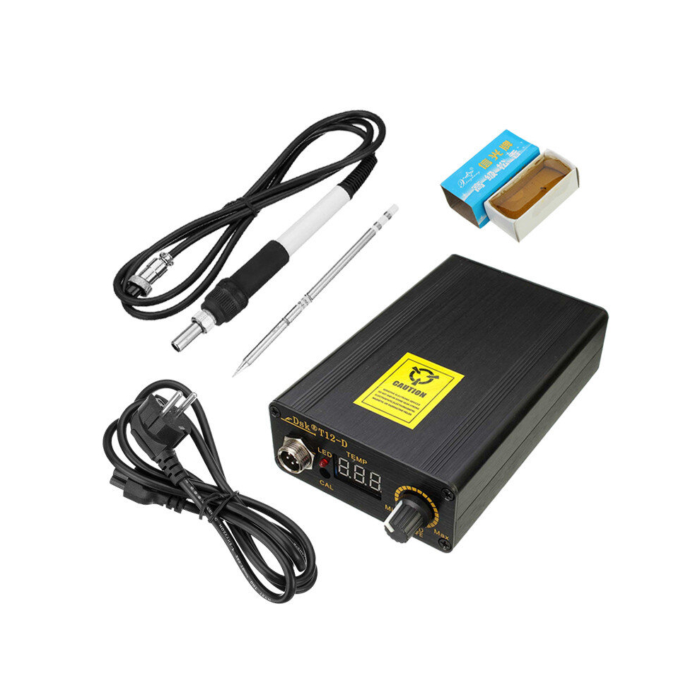 Dsk T12-D Digital Soldering Station Kit Soldering Iron Station Temperature Controller 773823428985