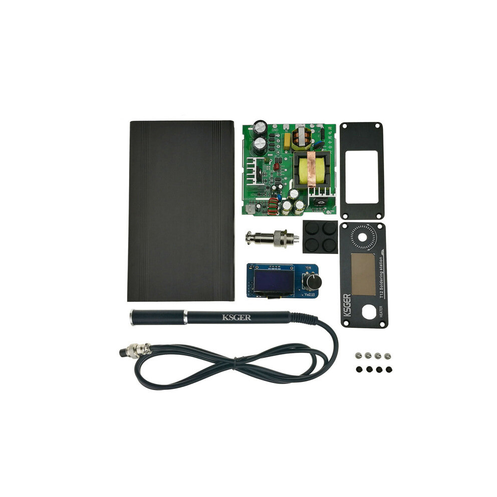 Ksger V2.1s T12 Stm32 Oled Digital Temperature Controller 9501 Handle With Jbc Pump Solder Iron 6906136947209