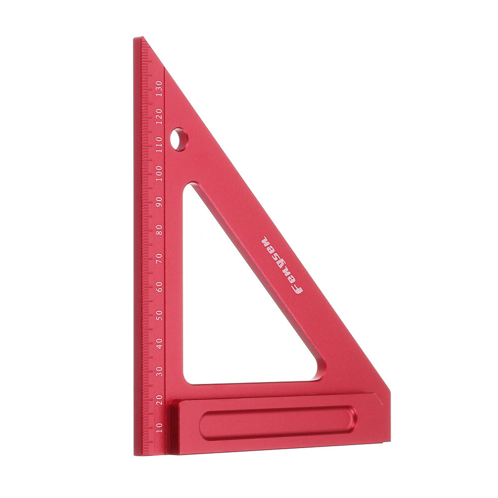 150Mm Aluminium Triangle Ruler L-Square Straight Ruler For Woodworking 6906136058592