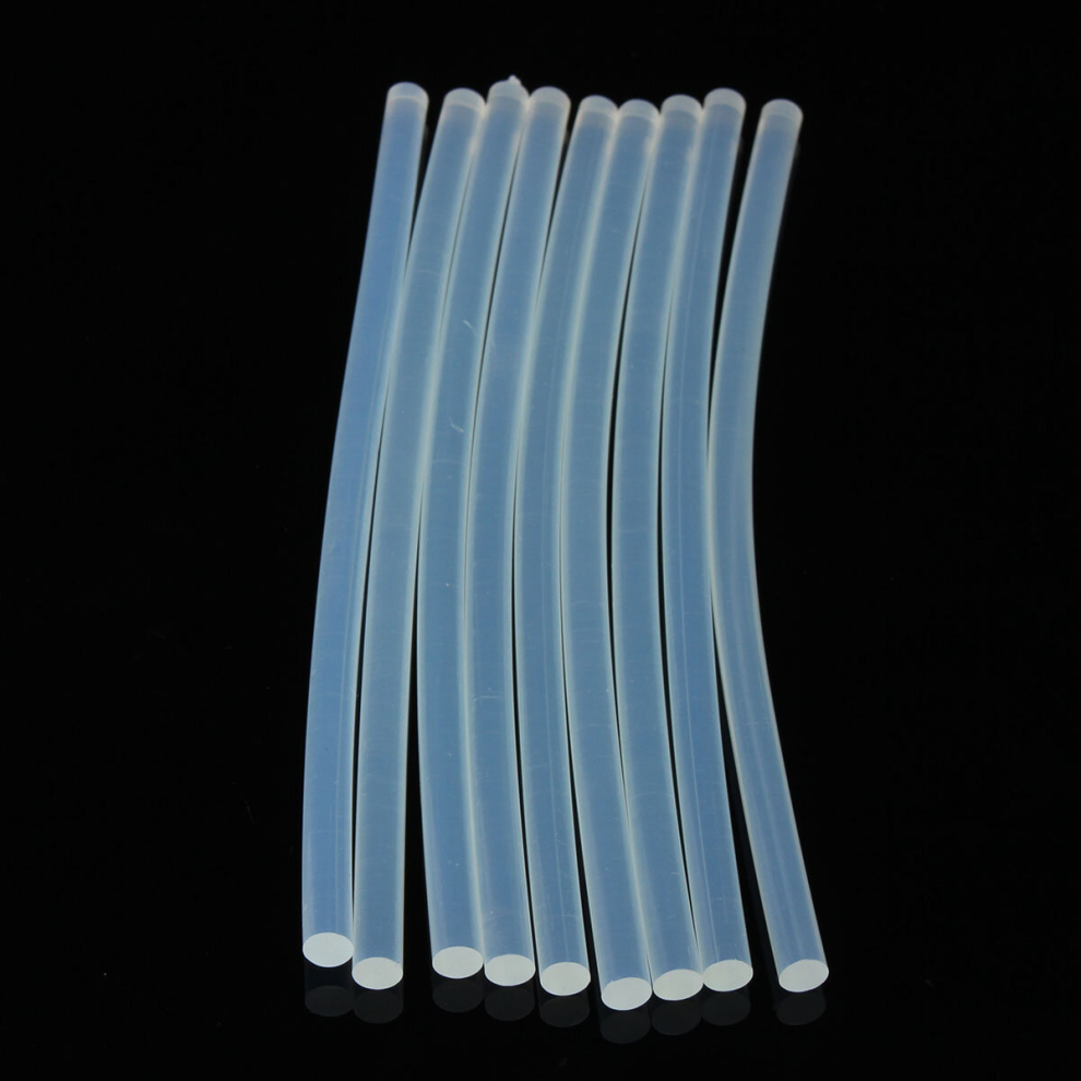 100Pcs 7Mm X 200Mm Eva Clear Hot Melt Glue Sticks Adhesive Sticks 191466226124