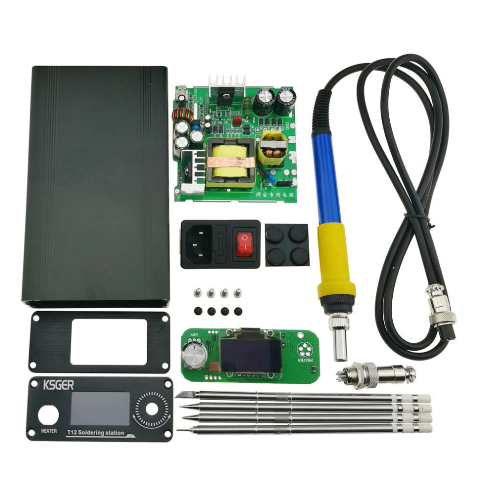 Ksger 2.0 Stm32 Oled Diy Electric Unit Digital Soldering Iron Station Temperature Controller For Hakko T12 Soldering Tip 6906136947537
