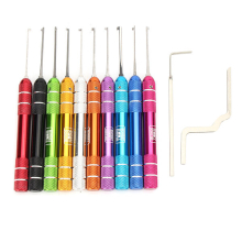 DANIU 12 in 1 Practice Unlocking Tool Set Keys Remove Tools with Lock Picks