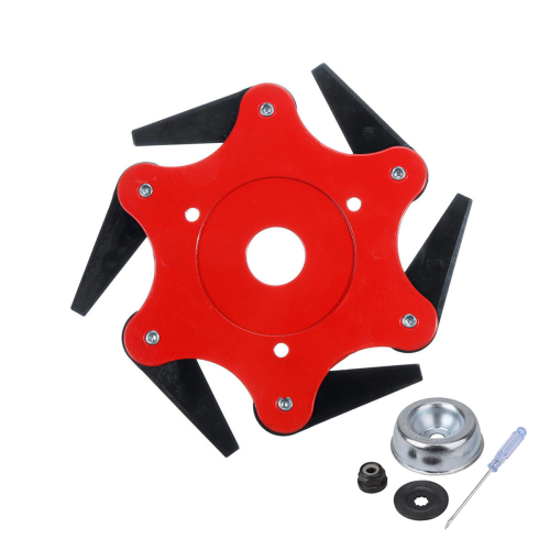 65Mn Six Teeth Blade Grass Trimmer Head Accessories Replacement For Grass Trimmer