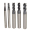 5pcs 2/3/4/5/6mm 4 Flute Tungsten End Mill Cutter 2