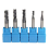 5pcs 2/3/4/5/6mm 4 Flute Tungsten End Mill Cutter 3