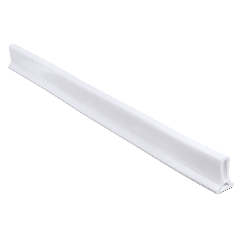 60Cm-1M Silicone Flexible Bathroom Kitchen Water Stopper Barrier Retaining Strip Tools Kit 6900059030062