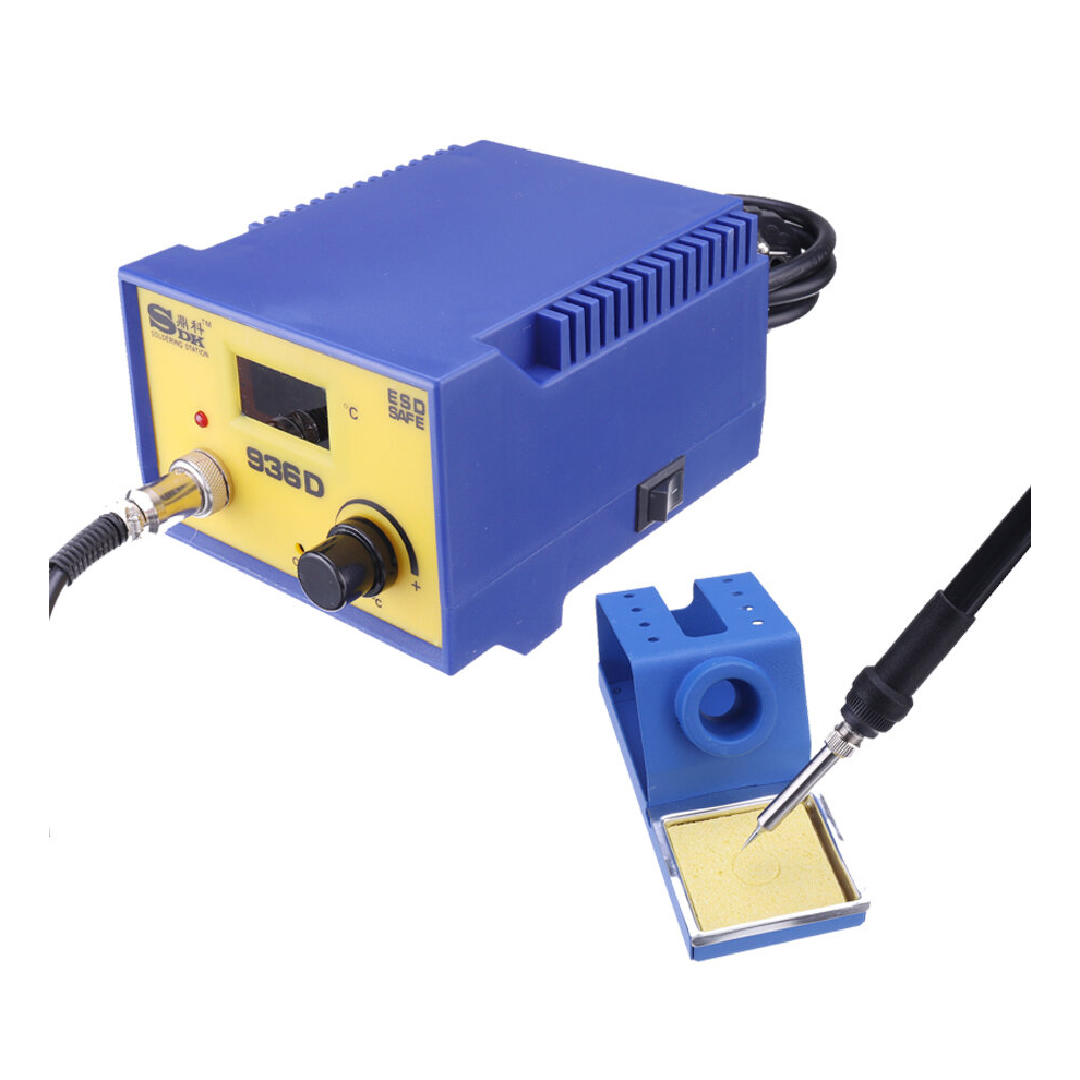 Dingke 936D Esd Soldering Station Led Digital Solder Iron Desoldering Station Bga Rework Solder Station 3796737020028